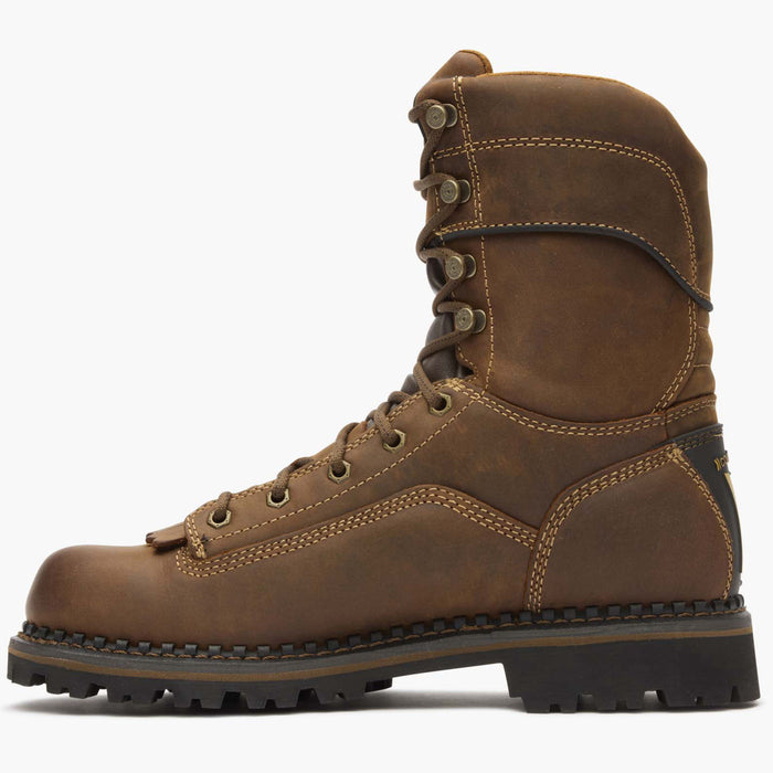 Georgia Boot AMP LT Low Heel Logger Waterproof Work Boot - profile