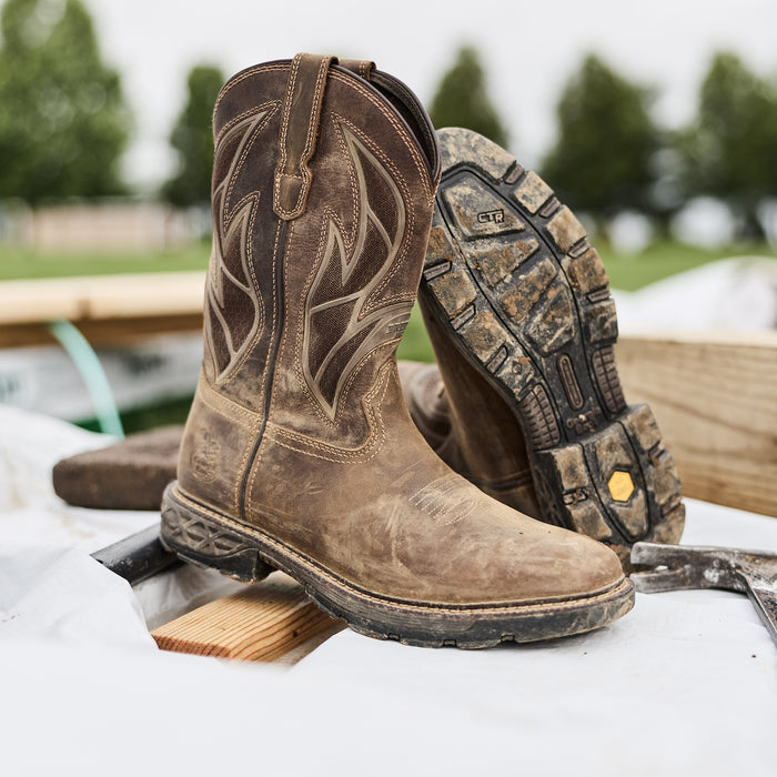 Georgia Boot Carbo-Tec FLX 11" Pull-On Work Boot with InsulKul™