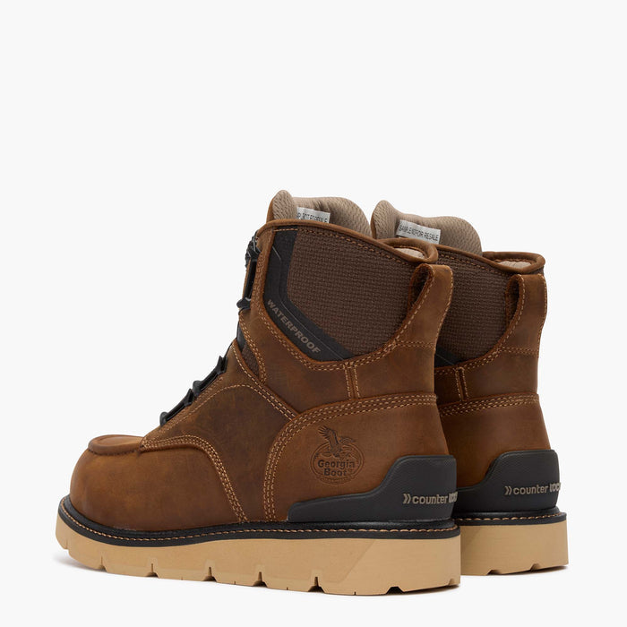Georgia Boot Carbon Flex 6" BOA® Waterproof Carbon Toe Moc-Toe Work Boot
