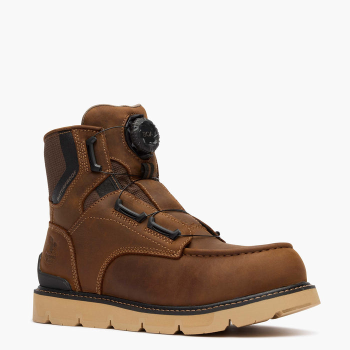 Georgia Boot Carbon Flex 6" BOA® Waterproof Carbon Toe Moc-Toe Work Boot