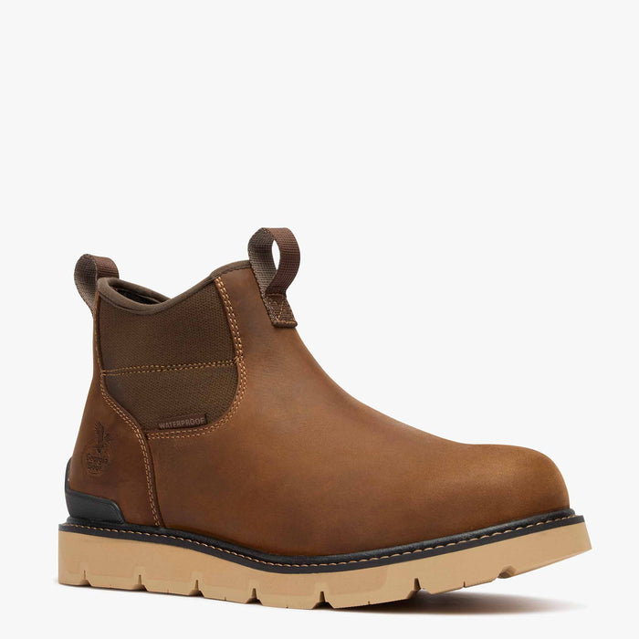 Georgia Boot Carbon Flex Wedge Chelsea Carbon Toe Work Boot