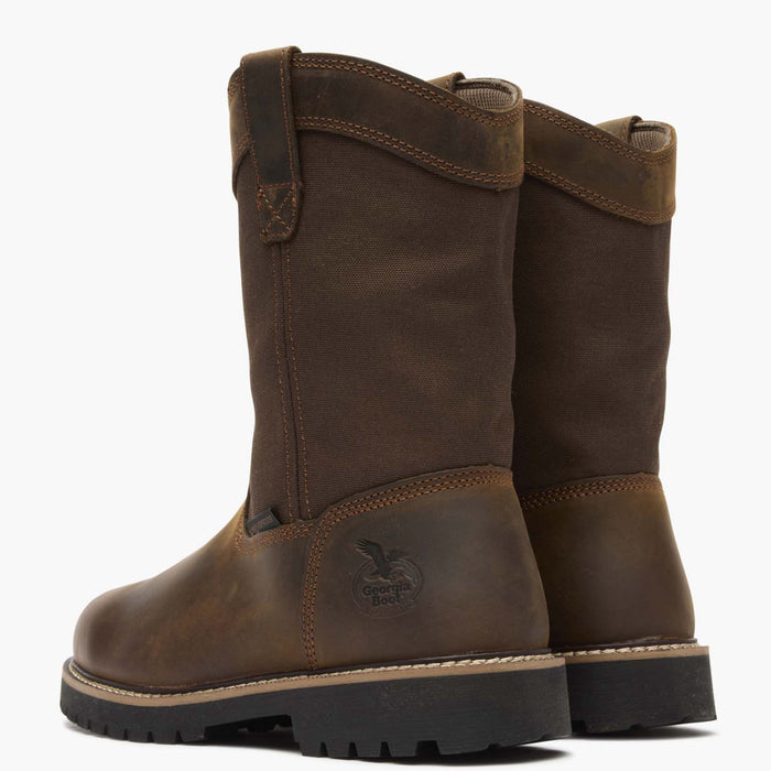 Georgia Boot Men's Core 37 Waterproof Work Boot - back
