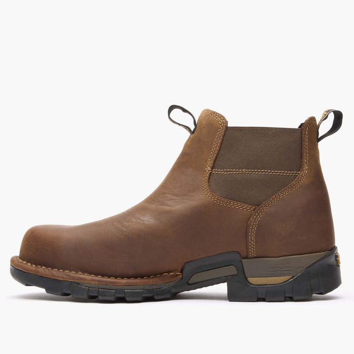 Georgia Boot Eagle One Steel Toe Waterproof Chelsea Work Boot - profile