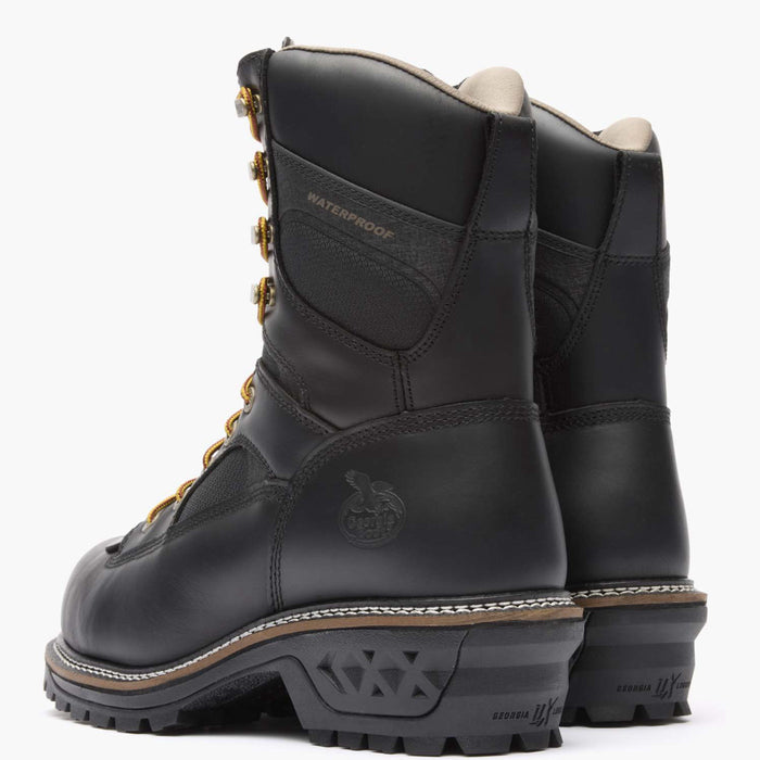 Georgia Boot LTX Logger Composite Toe Waterproof Work Boot - back