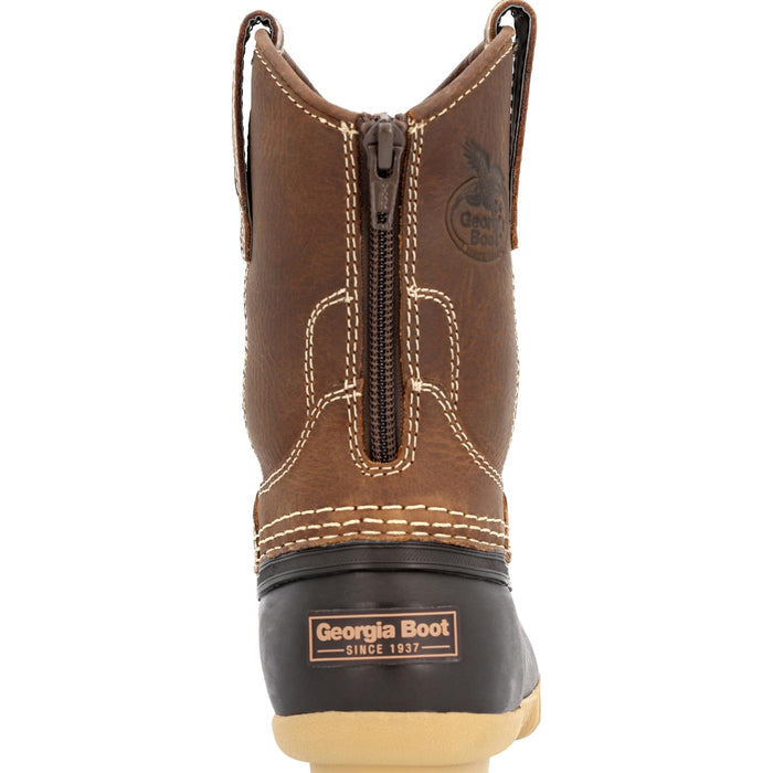 Georgia Boot Marshland Big Kids' Pull On Duck Boot - back