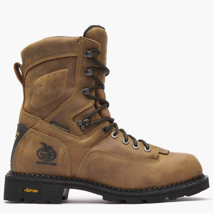 Georgia Boot Comfort Core Waterproof Low Heel Logger Work Boot - profile