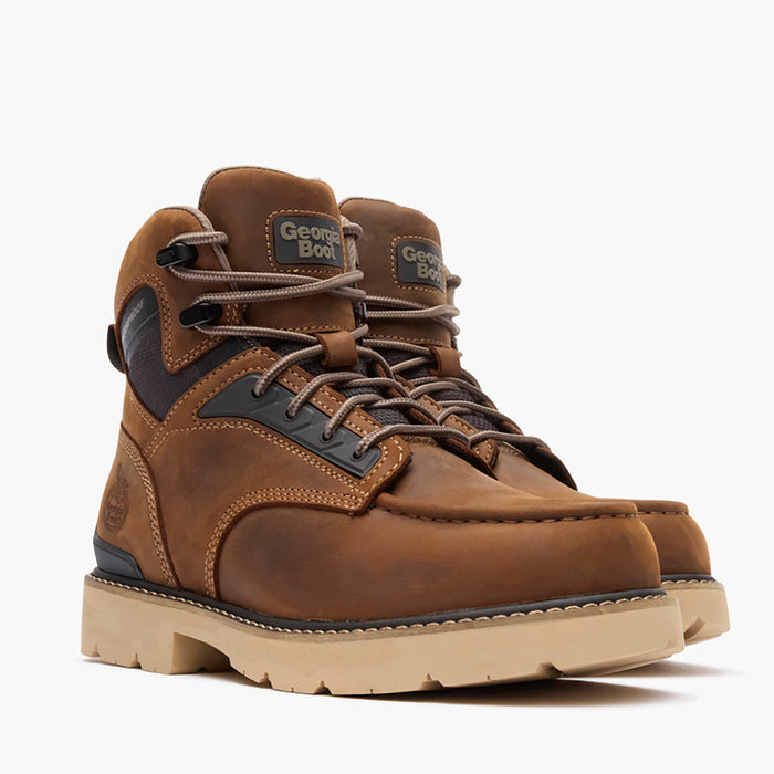 Georgia Boot Men's Carbon Flex 6" Moc-Toe with Carbon Toe