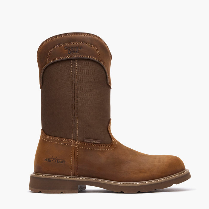 Georgia Boot Men's Core 37 Farm & Ranch Round Toe Pull-On