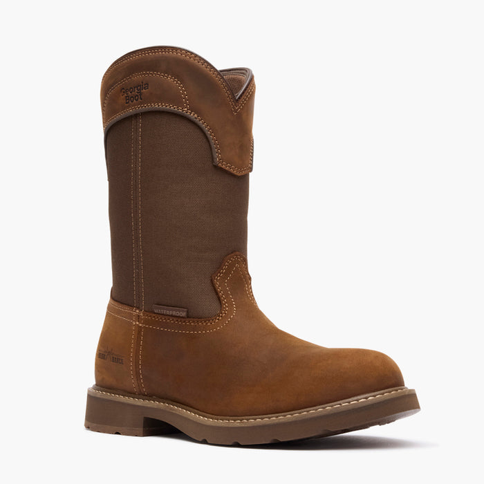 Georgia Boot Men's Core 37 Farm & Ranch Round Toe Pull-On
