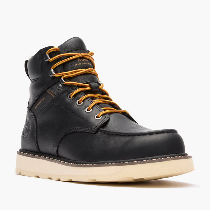 Georgia Boot Men's Core 37 Wedge 6" Moc-Toe with Steel Toe Work Boot