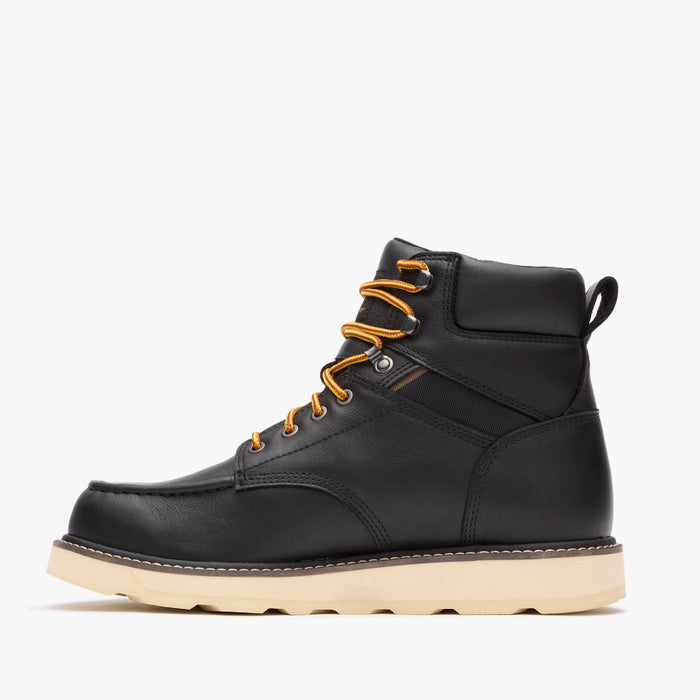 Georgia Boot Men's Core 37 Wedge 6" Moc-Toe with Steel Toe Work Boot