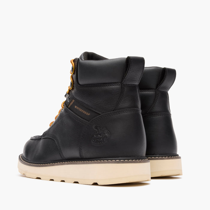 Georgia Boot Men's Core 37 Wedge 6" Moc-Toe with Steel Toe Work Boot