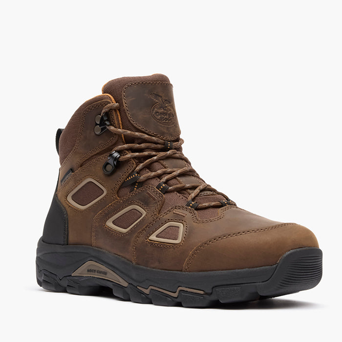 Georgia Boot Men's TrailPoint HIker with Carbon Toe in Brown