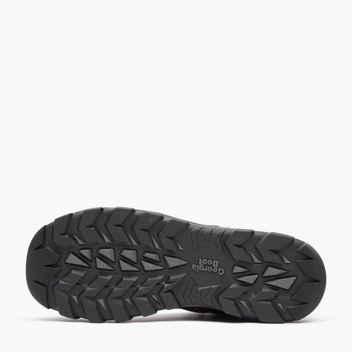Georgia Boot Men's TrailPoint Hiking Boot Carbon Toe in Black/Grey