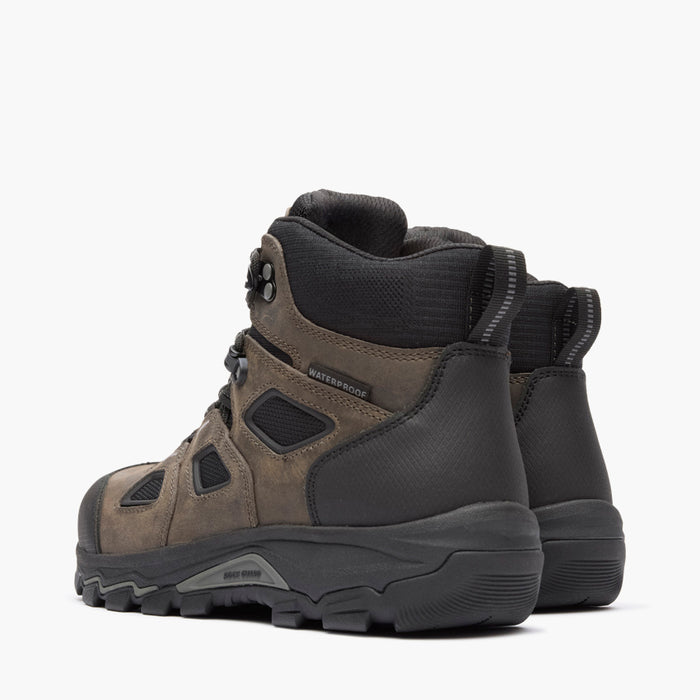Georgia Boot Men's TrailPoint Hiking Boot Carbon Toe in Black/Grey