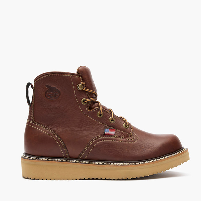 Georgia Boot Men's USA Wedge SPR Leather Work Boot