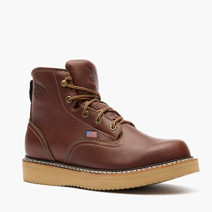 Georgia Boot Men's USA Wedge SPR Leather Work Boot