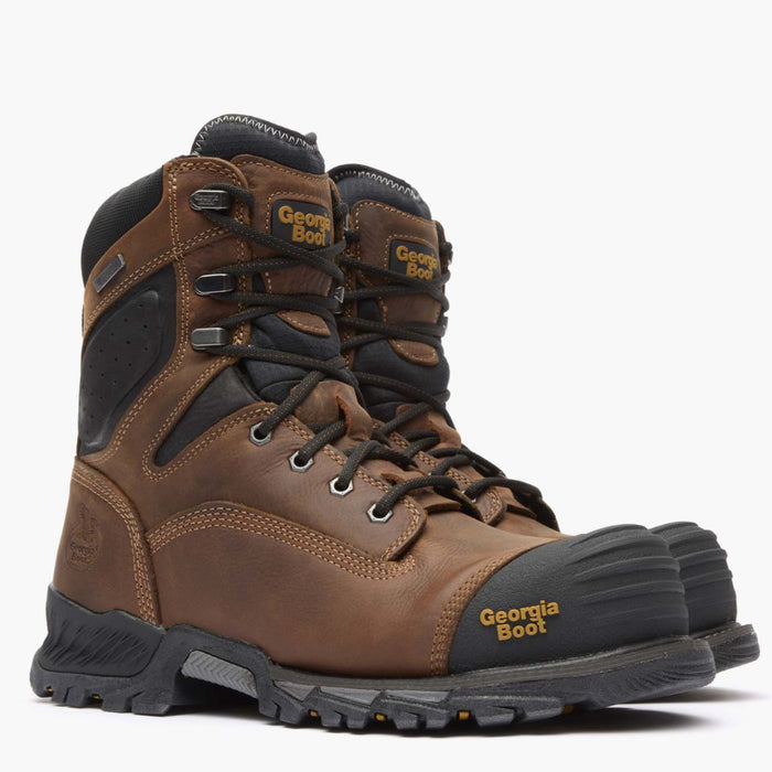 Georgia Boot Rumbler 8inch Composite Toe Waterproof Work Boot - 12