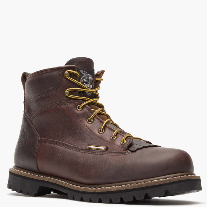 Georgia Boot Waterproof Lace-To-Toe Work Boot - main