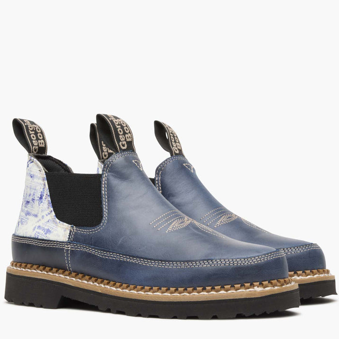 Georgia Boot Women's Boho Navy Romeo Shoe - 12