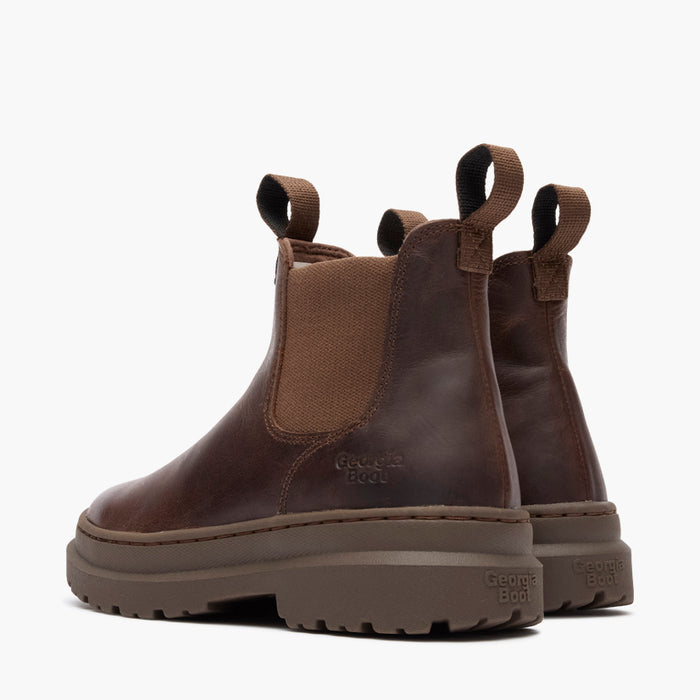 Georgia Boot Women's Romeo Superlyte Chelsea in Dark Brown