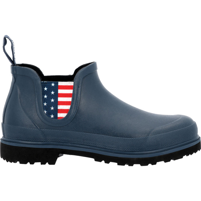 Georgia Boot Women's Waterproof Rubber Romeo Shoe - profile