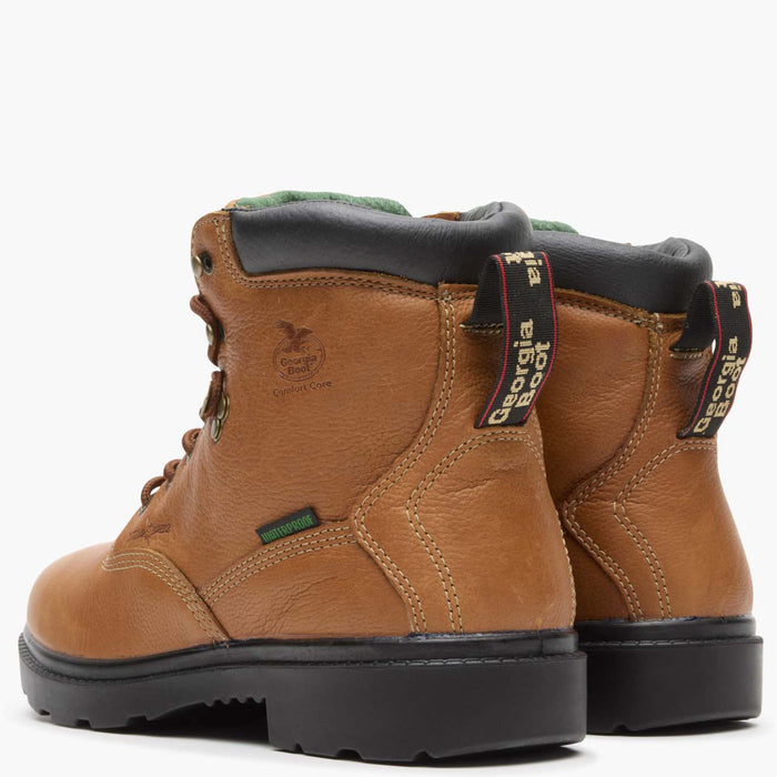 Georgia Farm and Ranch Waterproof Boots - back