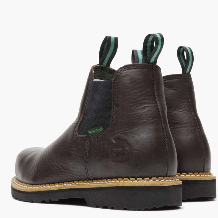 Georgia Giant High Romeo Waterproof Steel Toe Boot - back
