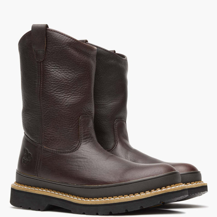 Georgia Giant Steel Toe Pull-On Work Boots - 12
