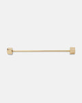 Gold Finish Cube End Collar Bar