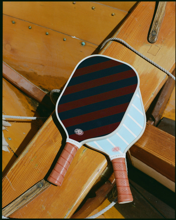 Green & Navy Argyll & Sutherland Regimental Stripe Pickleball Paddle