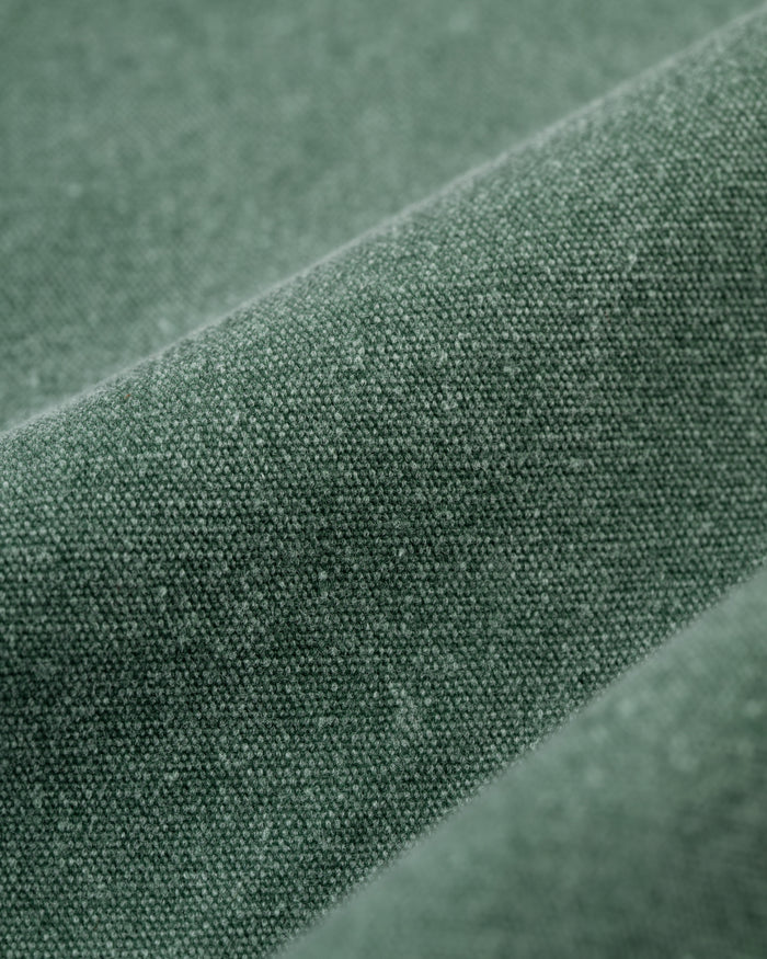 Green Washed Canvas Cape Cod Pant