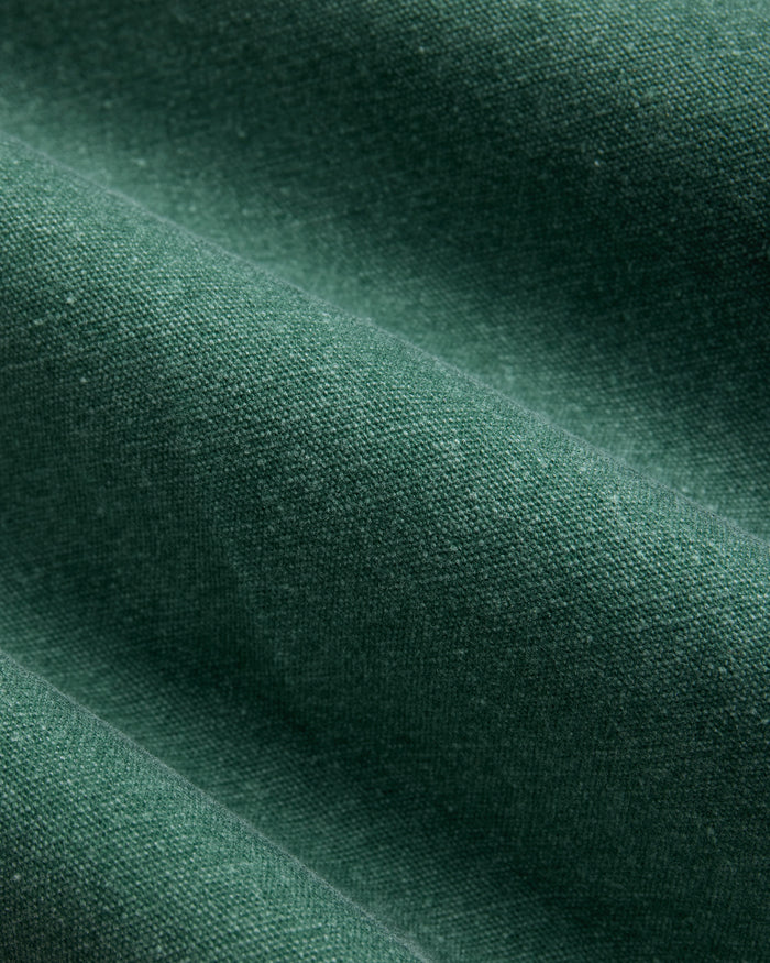 Green Washed Canvas Cape Cod Shorts
