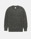 Grey Wool Crewneck Sweater - Trim Fit