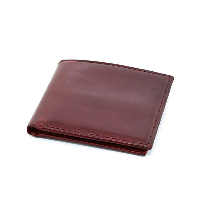 Hamlin 5-Slot Burgundy Shell Cordovan Bi-Fold Wallet