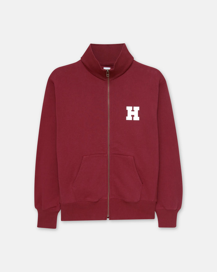 Harvard Zip Up "H" Sweatshirt