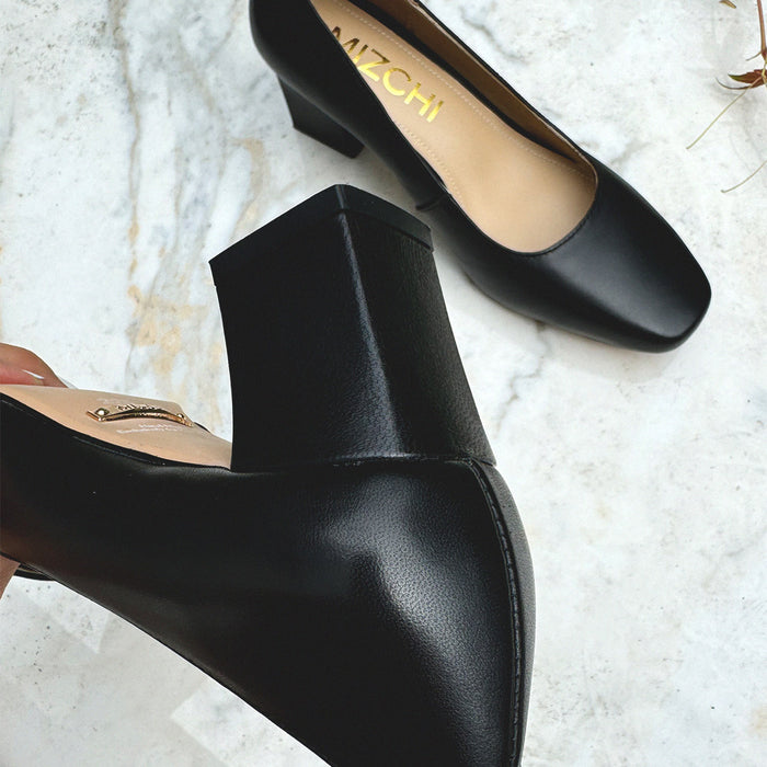 HAYAN - chunky heel pump