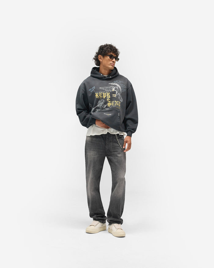 Heaton Denim - Diffused Black