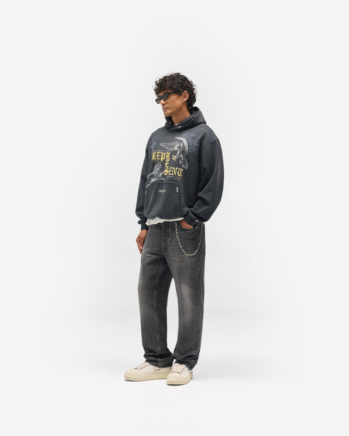 Heaton Denim - Diffused Black