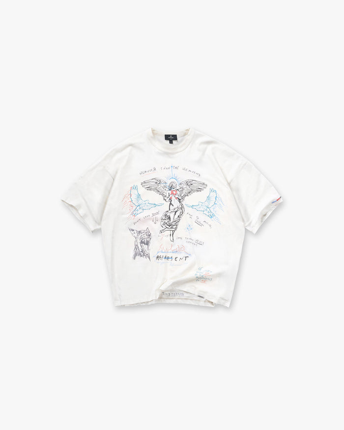 Heavier Than The Heavens T-Shirt - Antique White