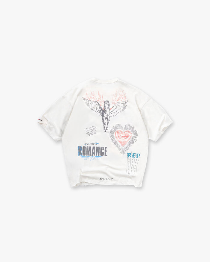 Heavier Than The Heavens T-Shirt - Antique White