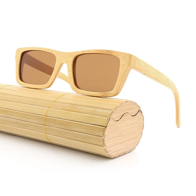 High quantity Classic Bamboo Wood sunglasses For Men Women Brand Designer Polarized UV400 eyewear