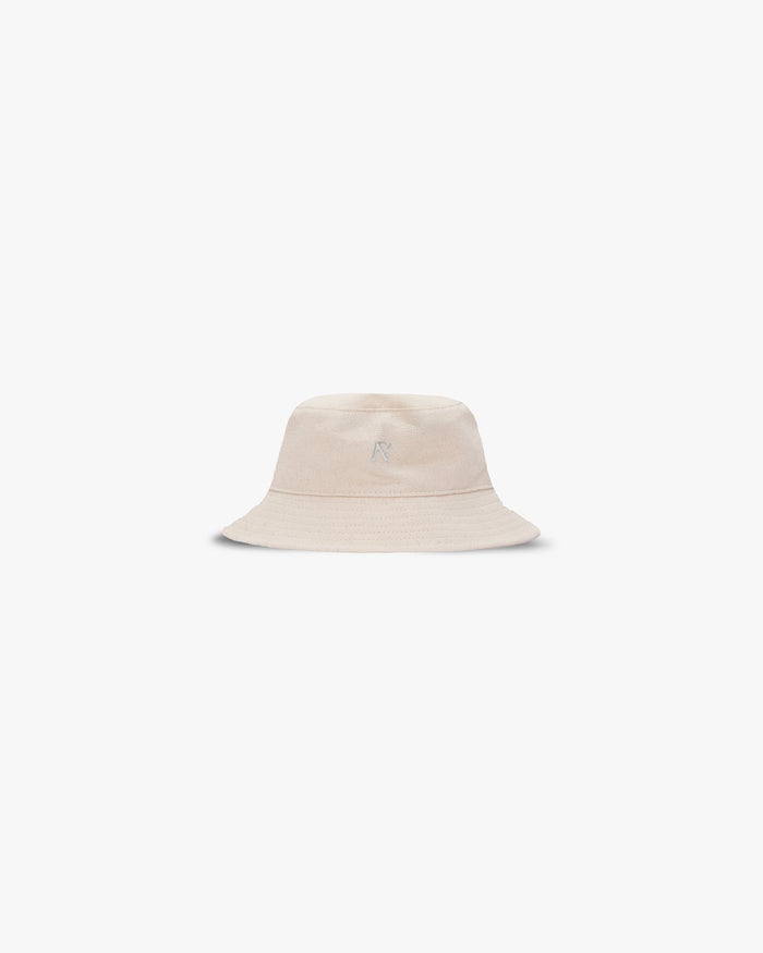 Initial Bucket Hat - Champagne