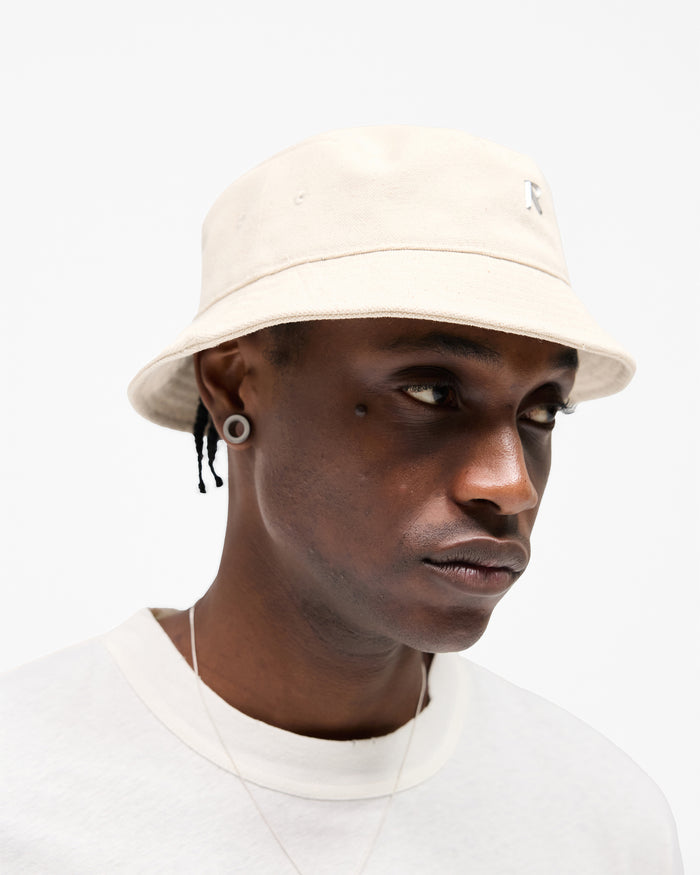 Initial Bucket Hat - Champagne
