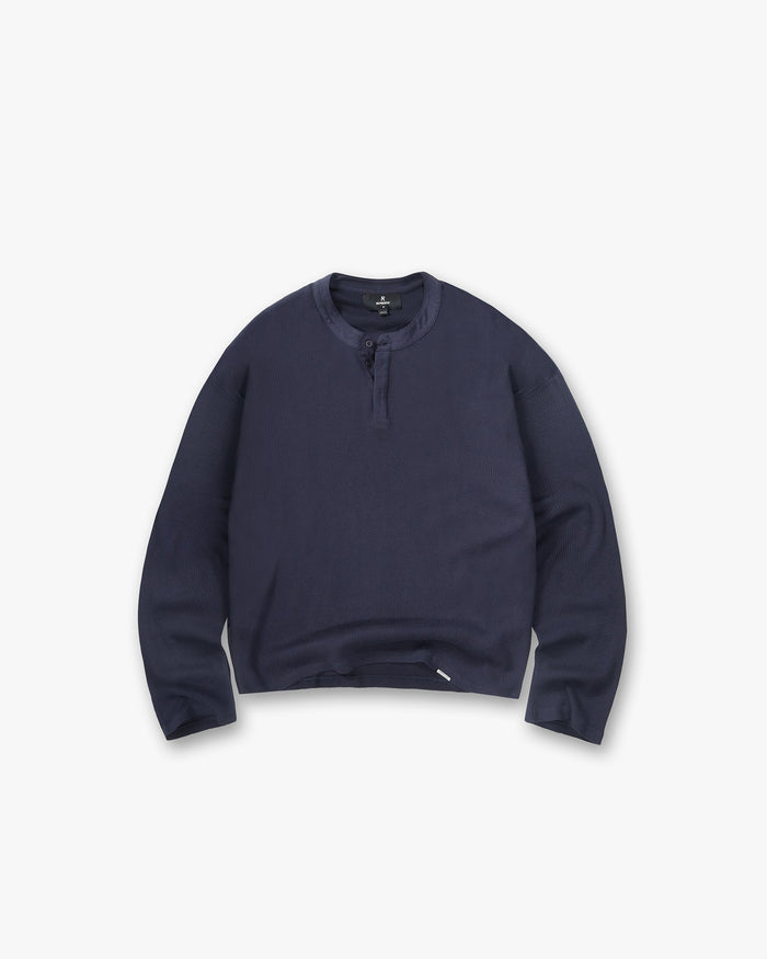Initial_Henley_Waffle_Long_Sleeve_T-Shirt_-_Midnight_Navy_01.jpg