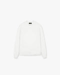 Initial Long Sleeve T-Shirt - Flat White
