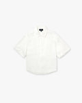 Initial Short Sleeve Shirt - Flat White