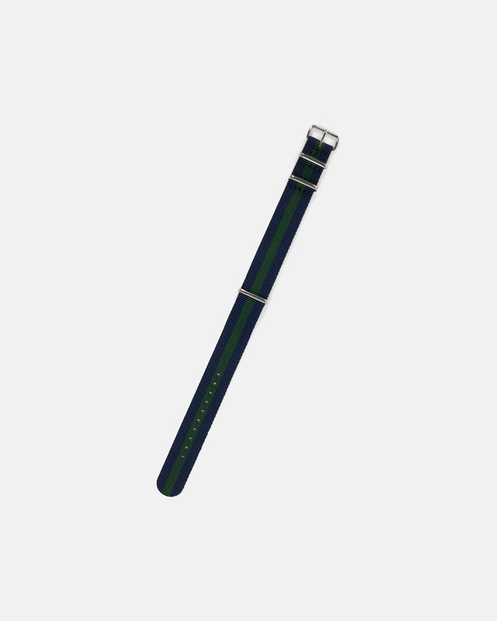 Inns of Court Stripe Nylon Watch Strap