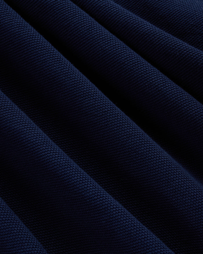 J. Press Navy 1902 Crest Pique Polo