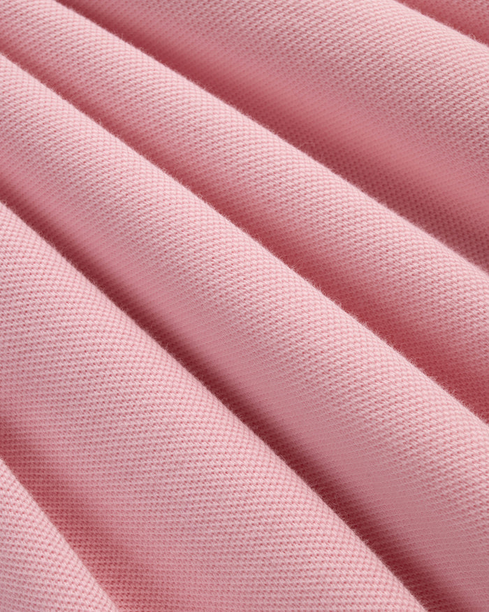 J. Press Pink 1902 Crest Pique Polo